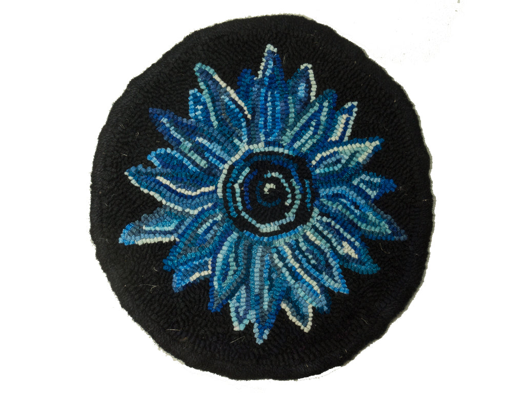 Funky Flower rug hooking kit